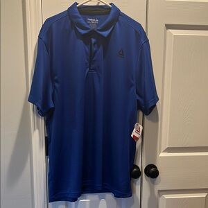 Reebok Blue Polo Shirt